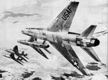 F-100s over Clark AB